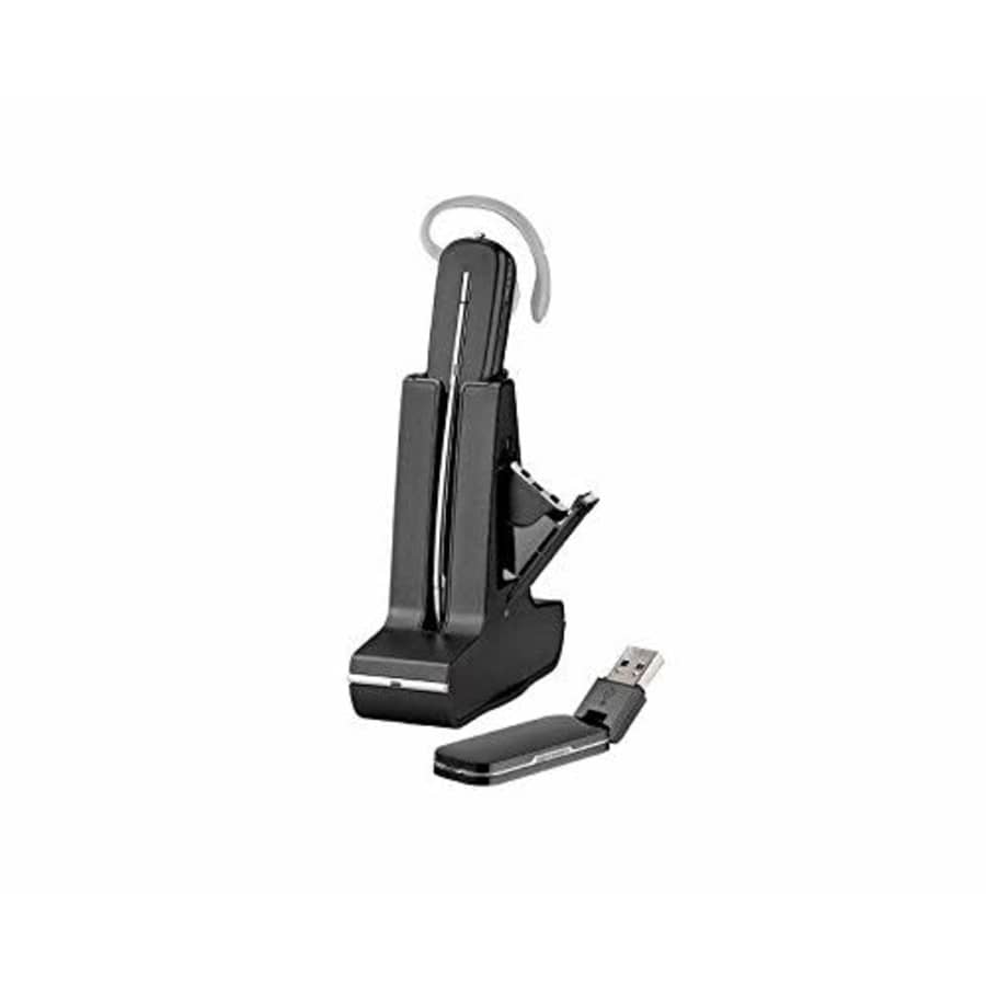 Plantronics 203949-01 Savi W445-M Headset, Wireless, DECT 6.0,Black for $150