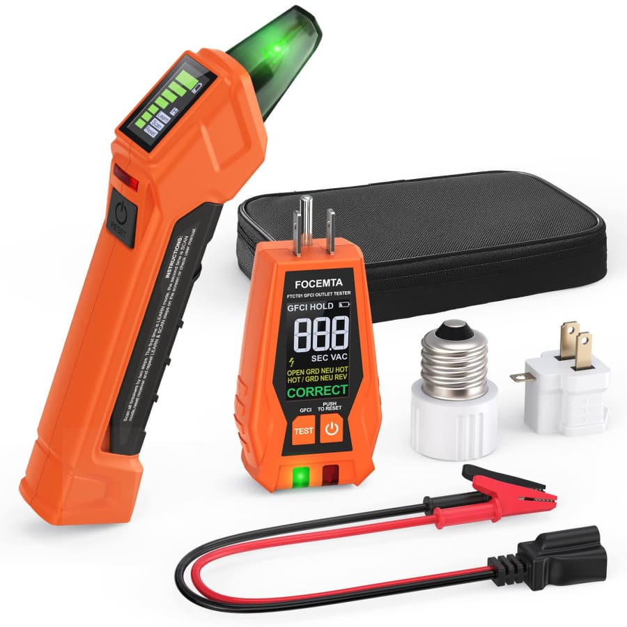 Circuit Breaker Finder Kit w/ GFCI Outlet Tester for $34 Circuit Breaker Finder Kit w/ GFCI Outlet Tester for $34