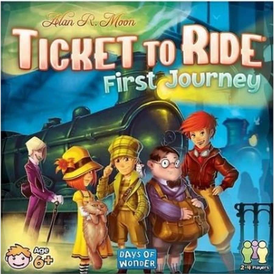 Days of Wonder Ticket to Ride First Journey Board Game for $28