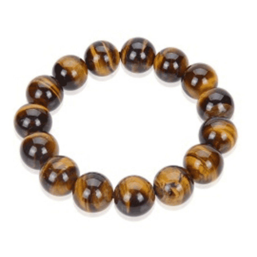 WinPearl 15mm Natural Tiger Eye Elastic Bracelet for $12 WinPearl 15mm Natural Tiger Eye Elastic Bracelet for $12
