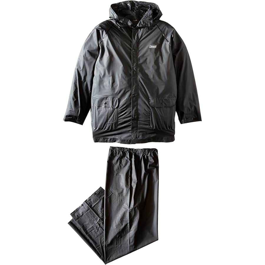 Coleman Men's 20mm PVC Rain Suit for $14