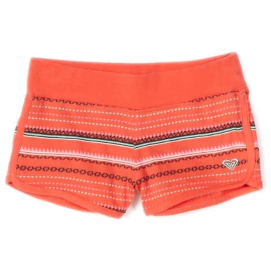 Roxy Big Girls' First In Line Shorts, Sunset Stripe, Medium for $25
