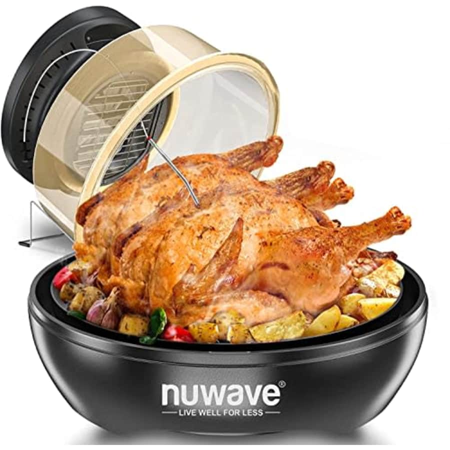 Nuwave Primo Air Fryer Toaster Oven New & Improved 2023, Countertop Toaster Oven Convection Top & for $180