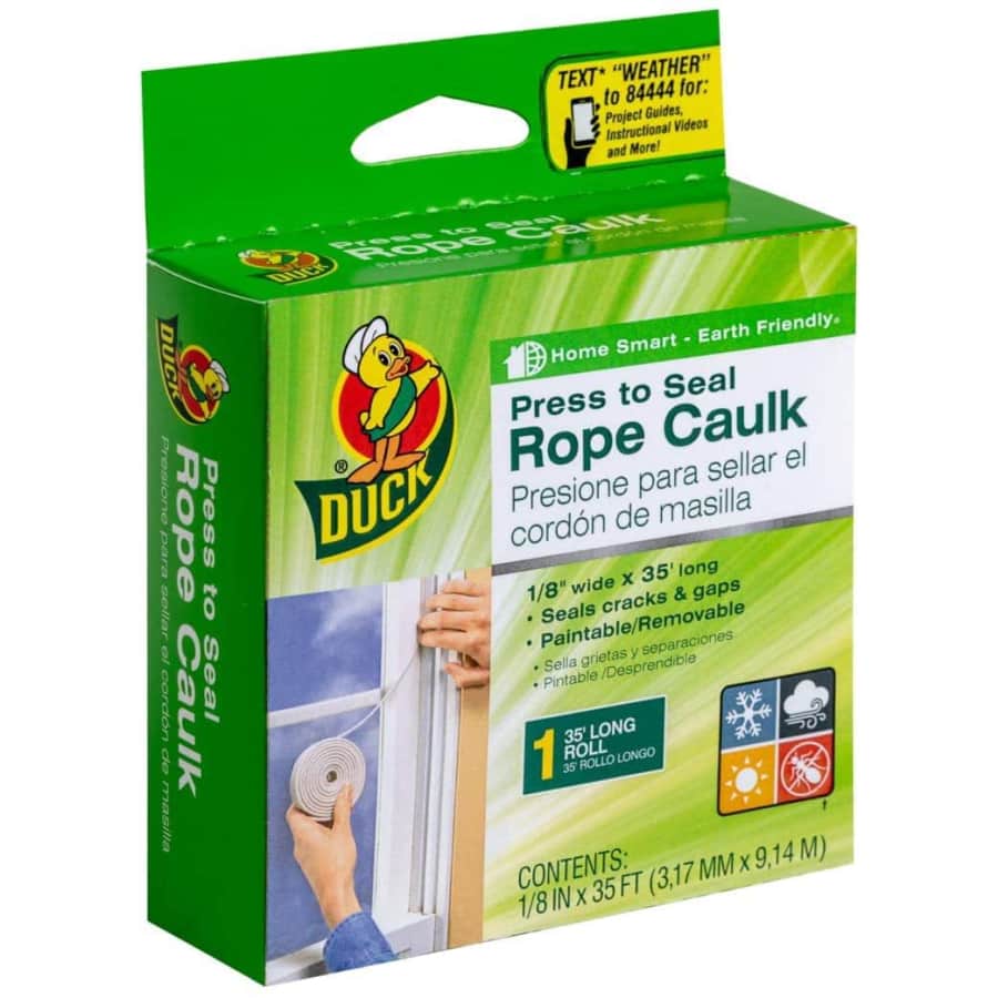 Duck 35-Foot Press to Seal Rope Caulk for $3
