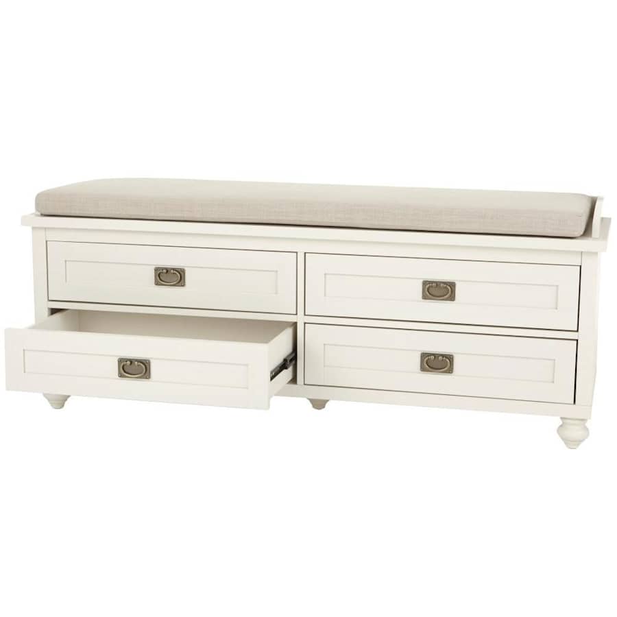 Home Decorators Collection Vernon 54" 4-Drawer Storage Bench for $292 Home Decorators Collection Vernon 54" 4-Drawer Storage Bench for $292