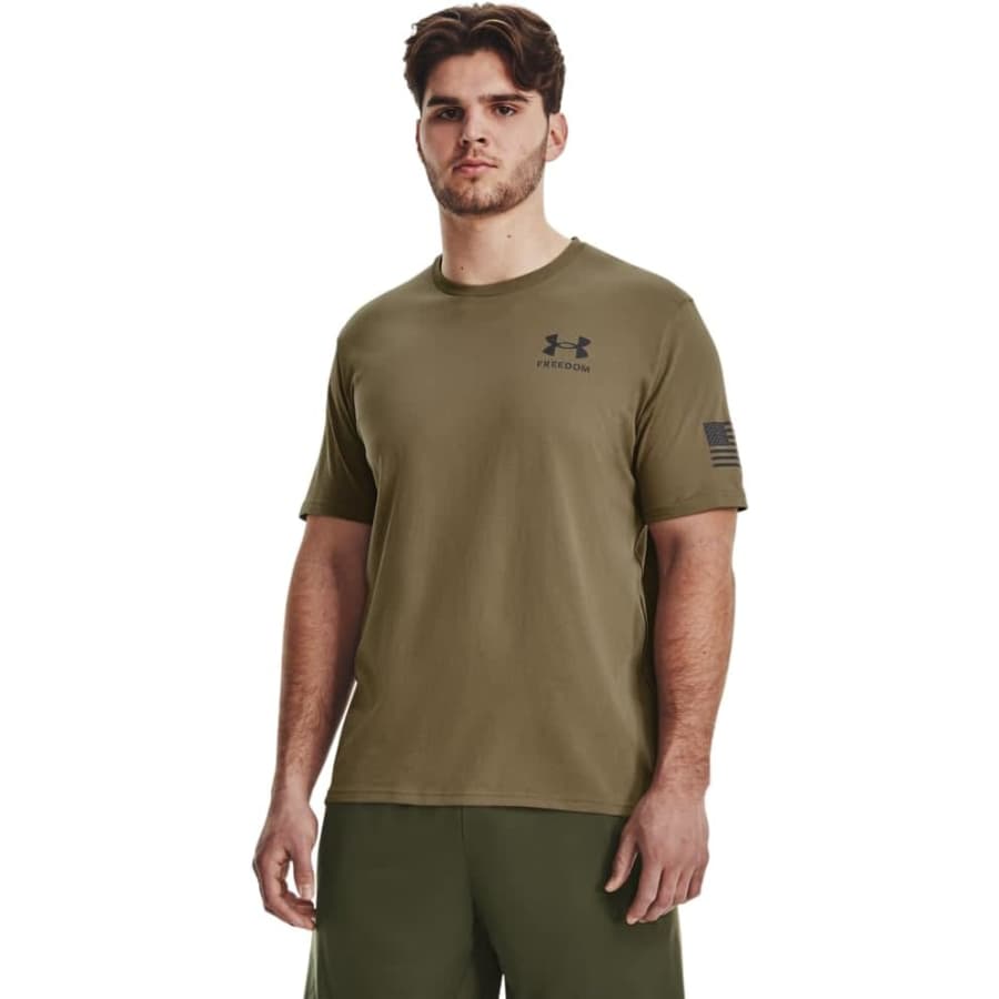 Under Armour Men's New Freedom Flag T-Shirt for $30