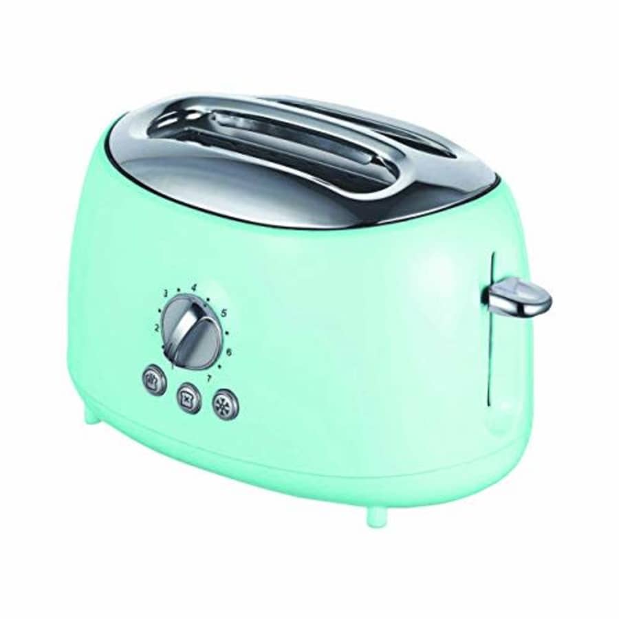 Brentwood TS-270BL Appliances Cool-Touch 2-Slice Retro Toaster with Extra-Wide Slots (Blue), One for $25 Brentwood TS-270BL Appliances Cool-Touch 2-Slice Retro Toaster with Extra-Wide Slots (Blue), One for $25