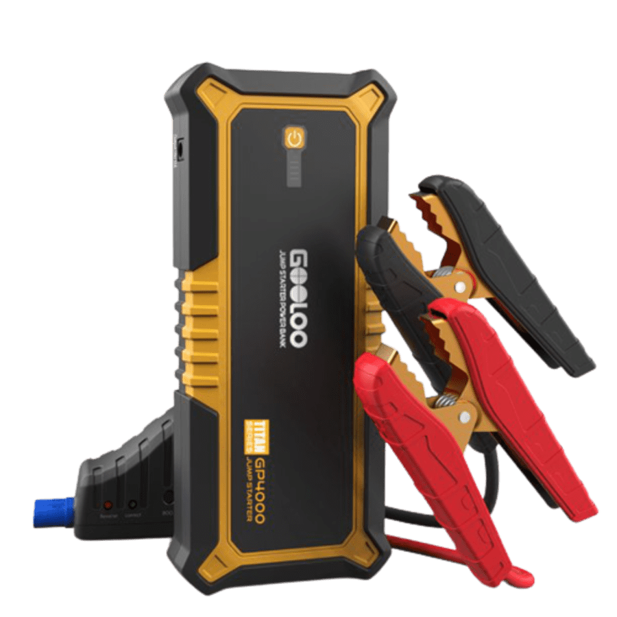 Gooloo 4,000A Power Bank & Jump Starter for $90 Gooloo 4,000A Power Bank & Jump Starter for $90