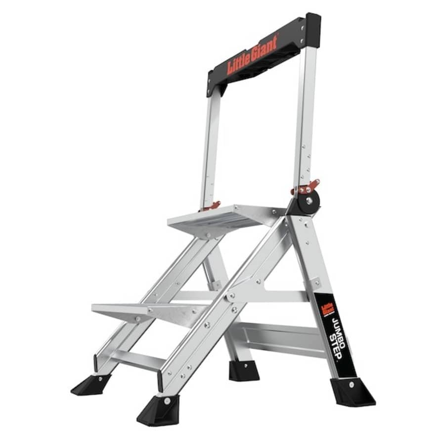 Little Giant Ladders Jumbo 2-Step Aluminum Step Stool for $71