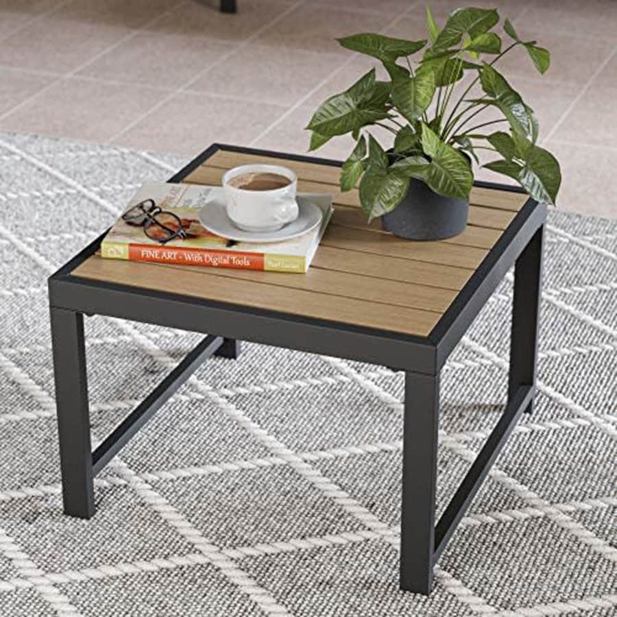 EdenbrookCliffsideMetalPatio Furniture - Mix and Match Modern Outdoor Furniture Pieces, Metal Table for $50 EdenbrookCliffsideMetalPatio Furniture - Mix and Match Modern Outdoor Furniture Pieces, Metal Table for $50