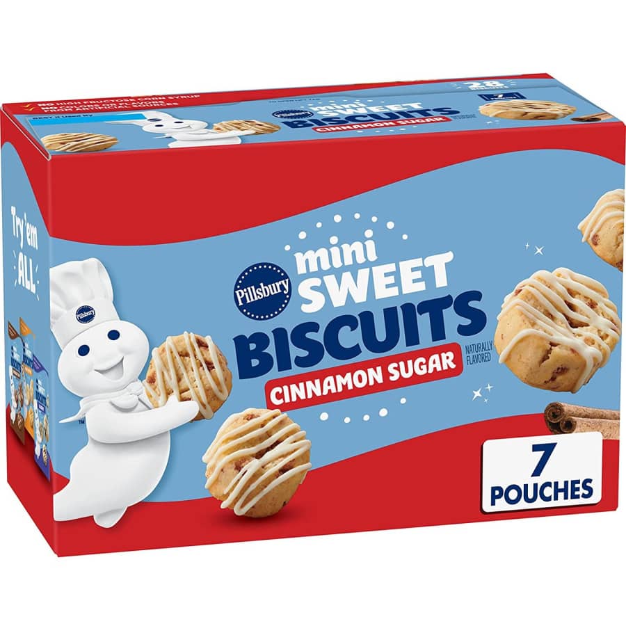 Pillsbury Mini Sweet Biscuits 10.5-oz. Box for $3 Pillsbury Mini Sweet Biscuits 10.5-oz. Box for $3
