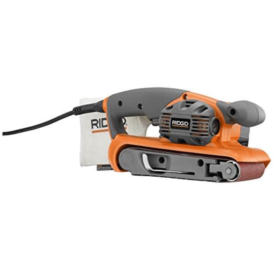 RIDGID ZRR2740 6.5 Amp 3-in X 18-in Heavy Duty Variable Speed Belt Sander (Renewed) for $100 RIDGID ZRR2740 6.5 Amp 3-in X 18-in Heavy Duty Variable Speed Belt Sander (Renewed) for $100