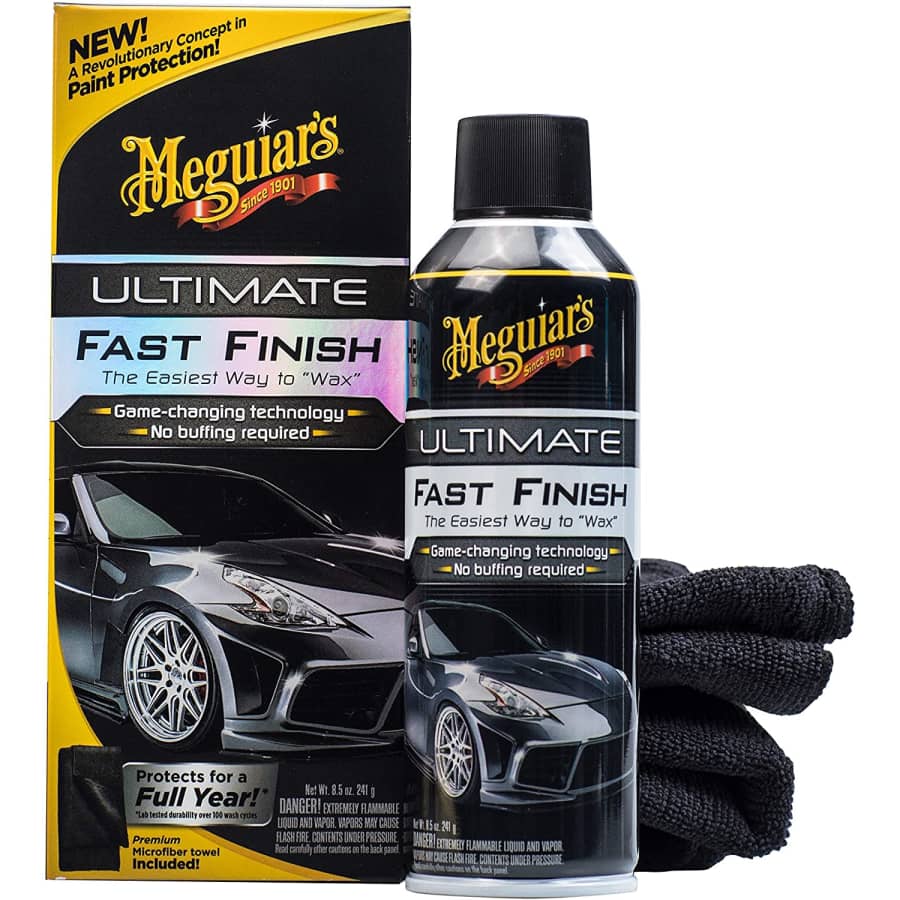 Meguiar's 8.5-oz. Ultimate Fast Finish for $27