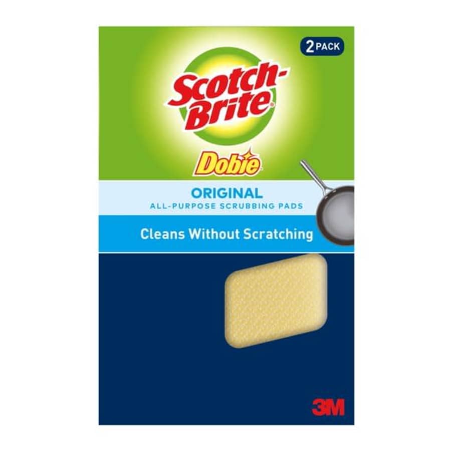 3M Scotch-Brite Dobie Cleaning Pad 2-Pack for $9