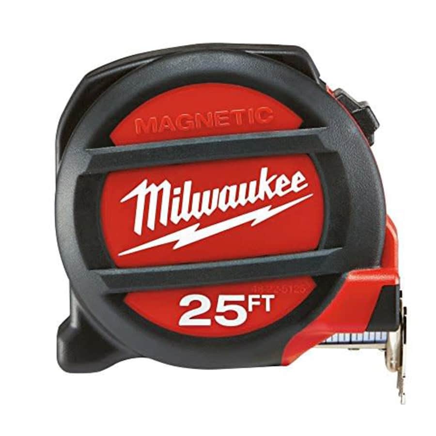 MILWAUKEE ELEC TOOL 48-22-5125 Magnet Tape Measure, 25' for $30 MILWAUKEE ELEC TOOL 48-22-5125 Magnet Tape Measure, 25' for $30