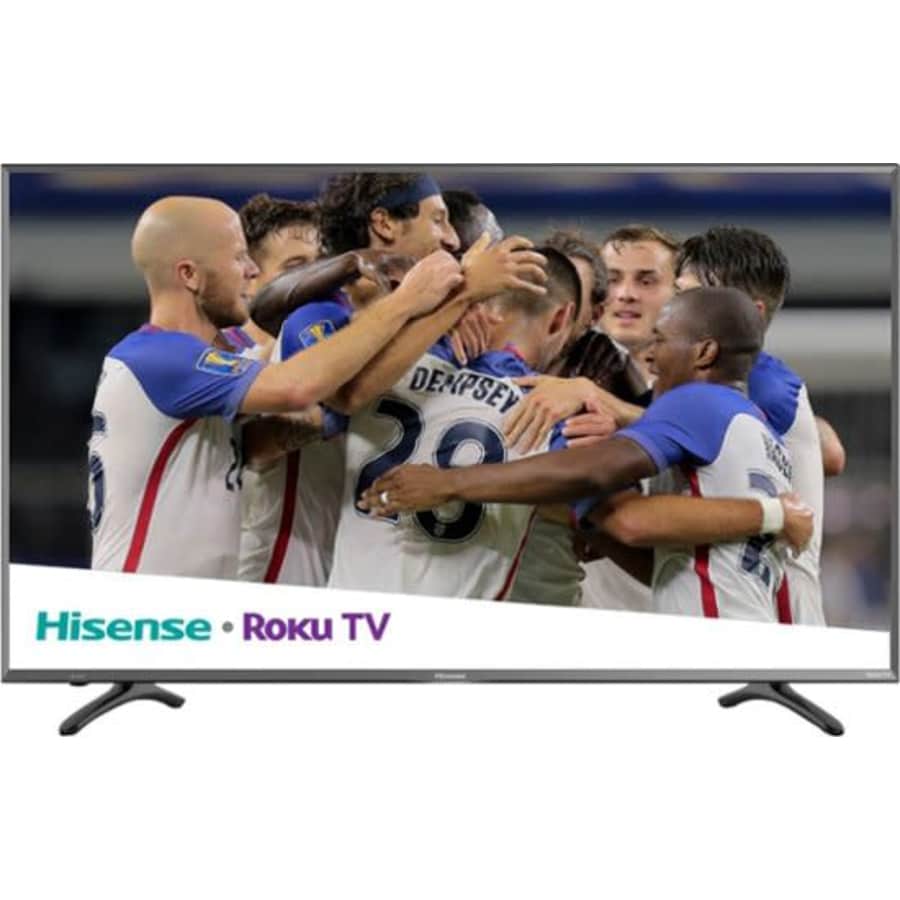 Hisense 55" 4K HDR LED UHD Roku Smart TV for $250