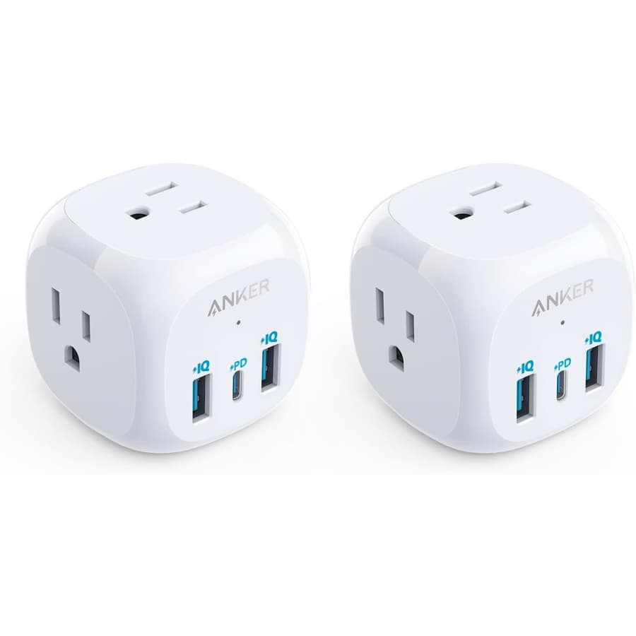 Anker 321 Outlet Extender 2-Pack for $20