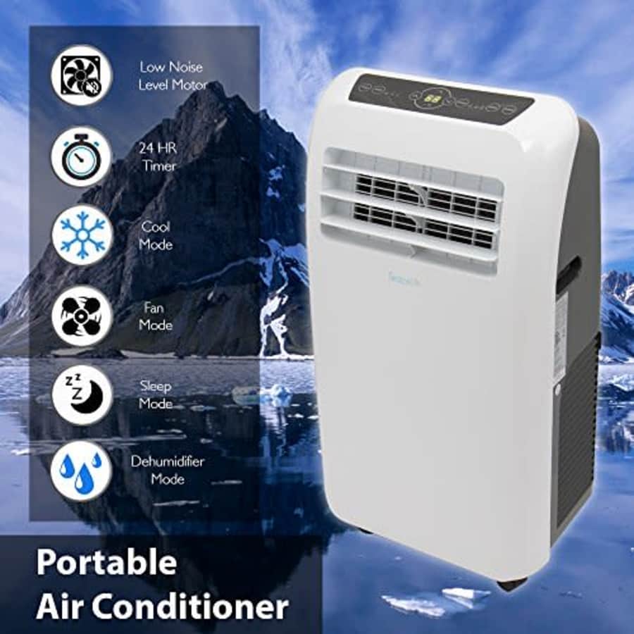 SereneLife SLPAC10 Portable Air Conditioner Compact Home AC Cooling Unit with Built-in Dehumidifier for $350 SereneLife SLPAC10 Portable Air Conditioner Compact Home AC Cooling Unit with Built-in Dehumidifier for $350