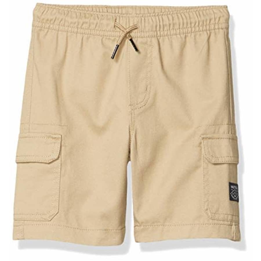 Nautica Boys' Cargo Pocket Drawstring Shorts, Putty, 2T for $24 Nautica Boys' Cargo Pocket Drawstring Shorts, Putty, 2T for $24