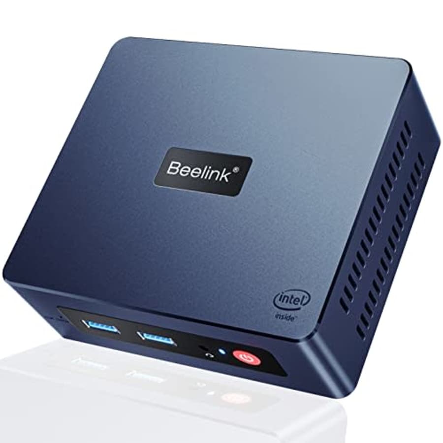 Mini Pc, Beelink MiniS with 11th Gen Processor N5095,8GB DDR4 256GB SSD Mini Desktop Computers,Win for $129