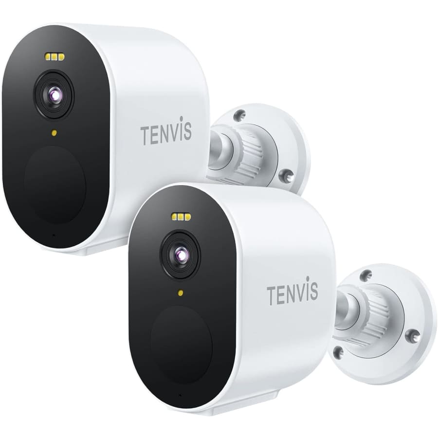 Tenvis 2K 4MP Wireless Security Cameras 2-Pack for $45 w/ Prime