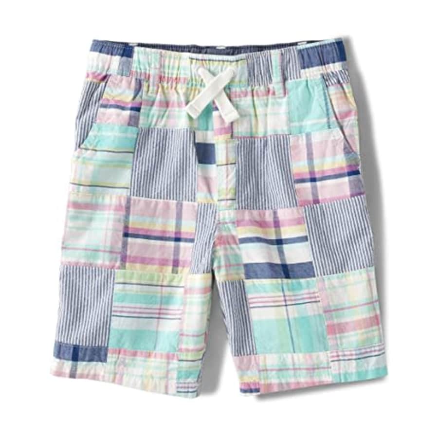 Gymboree,Boys,and Toddler Pull on Shorts,4,White Multi for $9
