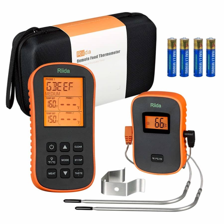 Riida Wireless Meat Thermometer for $22