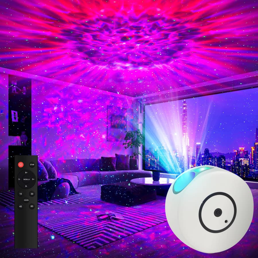 Star Galaxy Projector with Night Light for $10 Star Galaxy Projector with Night Light for $10