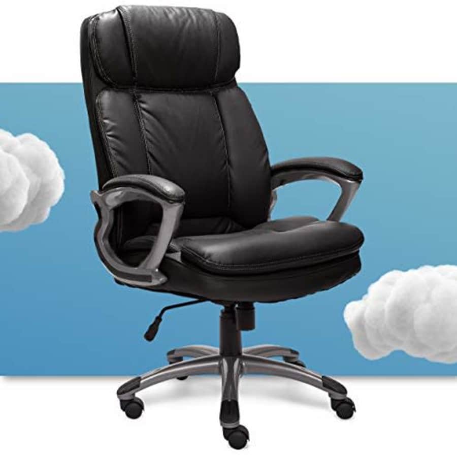 Serta 43675 Big & Tall Executive Office Chair High Back All Day Comfort Ergonomic Lumbar Support, for $228