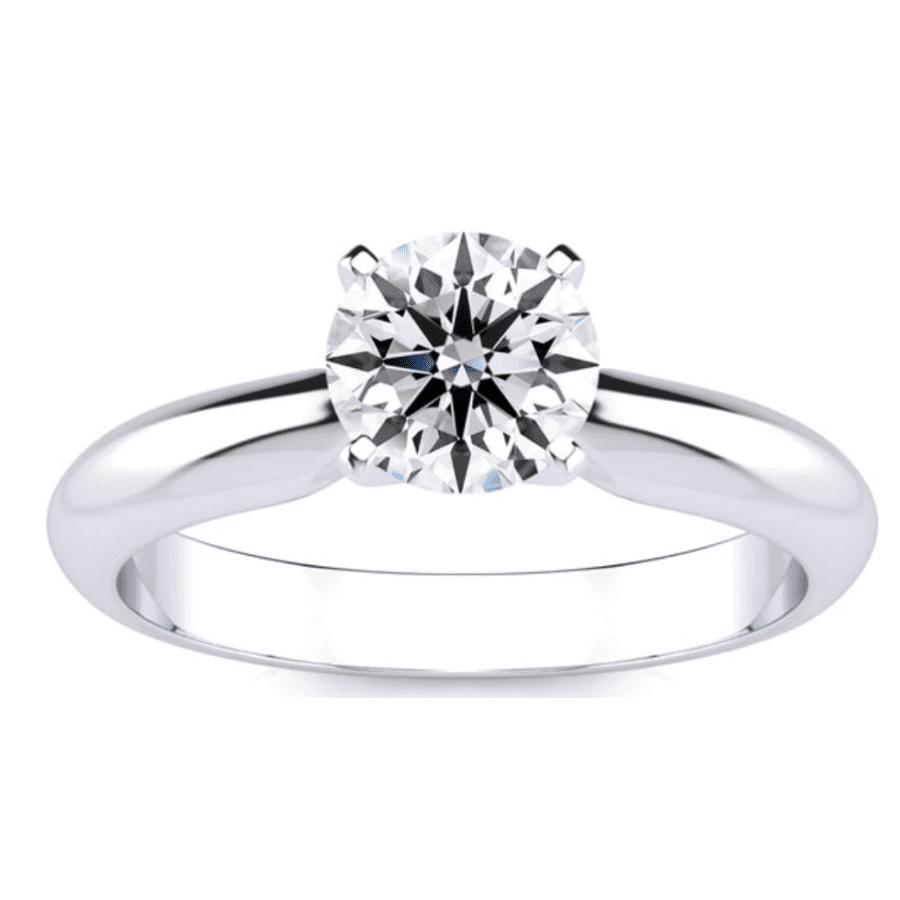 SuperJeweler 1-TCW Lab Grown Diamond Solitaire Ring for $260 w/ $25 Gift Card SuperJeweler 1-TCW Lab Grown Diamond Solitaire Ring for $260 w/ $25 Gift Card