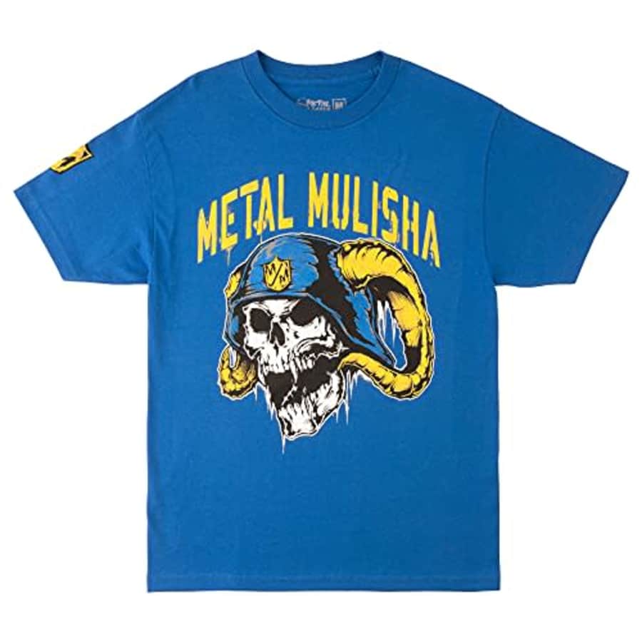 Metal Mulisha Men's On a Rampage T-Shirt, Royal Blue, Large for $24