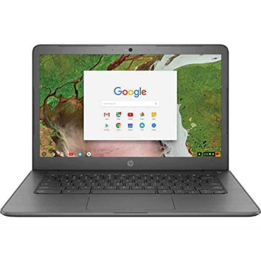 HP Chromebook 14 G5, Intel Celeron N3350, 4GB RAM, 16GB eMMC (3NU63UT#ABA ) (Renewed) for $97 HP Chromebook 14 G5, Intel Celeron N3350, 4GB RAM, 16GB eMMC (3NU63UT#ABA ) (Renewed) for $97