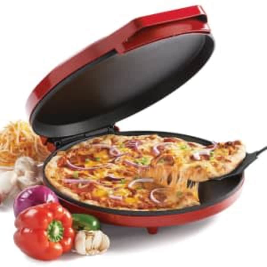 Commercial Chef 12" Pizza Maker Grill for $39 Commercial Chef 12" Pizza Maker Grill for $39