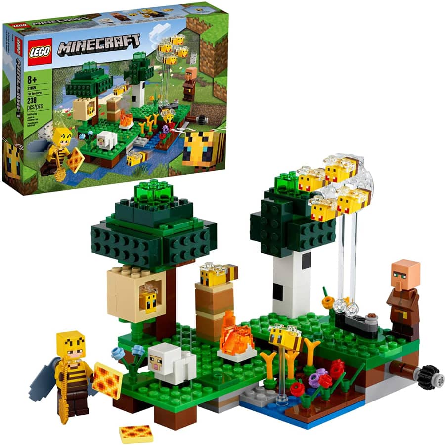 LEGO Minecraft The Bee Farm for $16 LEGO Minecraft The Bee Farm for $16