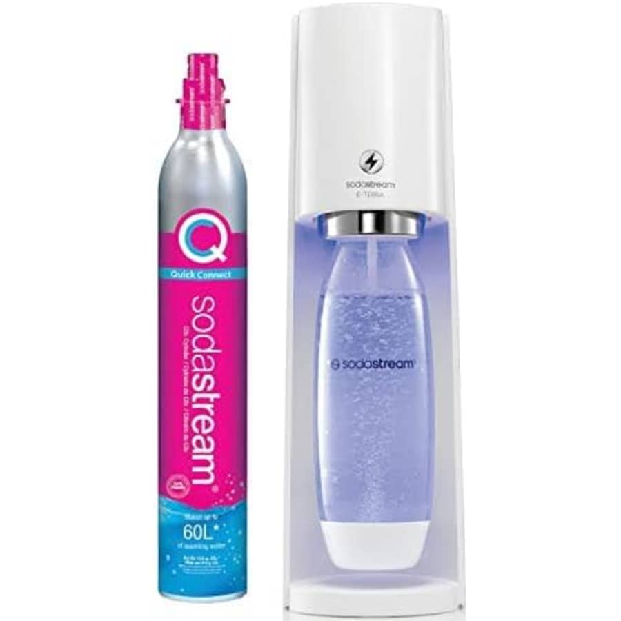 SodaStream E-Terra Sparkling Water Maker Bundle for $95 SodaStream E-Terra Sparkling Water Maker Bundle for $95