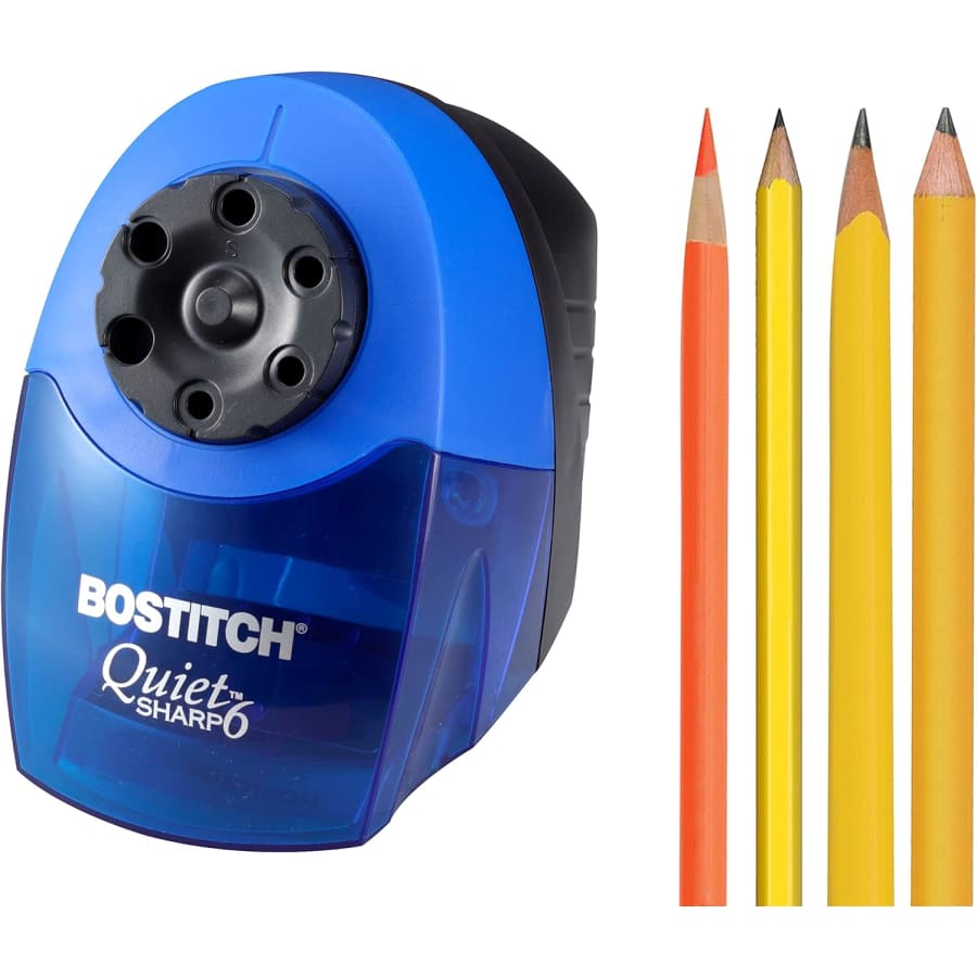 Bostitch QuietSharp 6 Heavy-Duty Classroom Electric Pencil Sharpener for $24 Bostitch QuietSharp 6 Heavy-Duty Classroom Electric Pencil Sharpener for $24