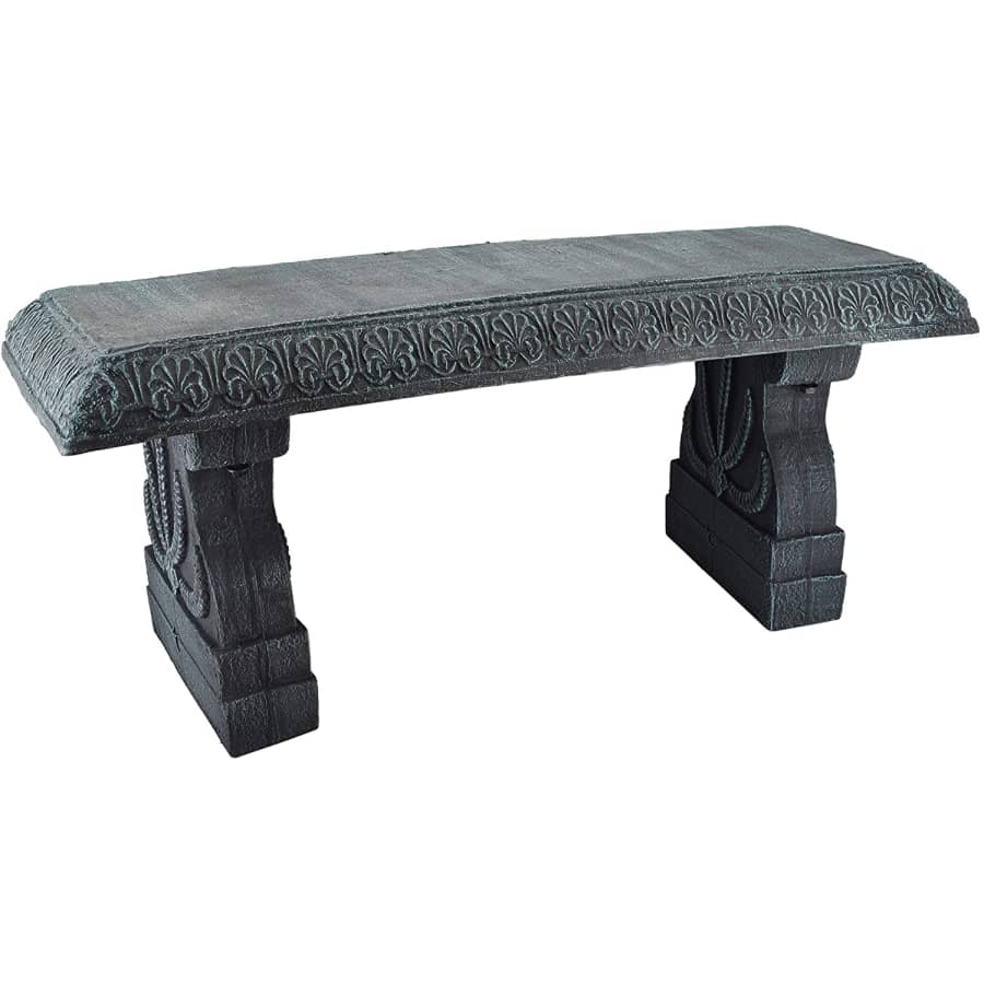 Arcadia Garden Products Fiberclay Garden Bench for $96 Arcadia Garden Products Fiberclay Garden Bench for $96