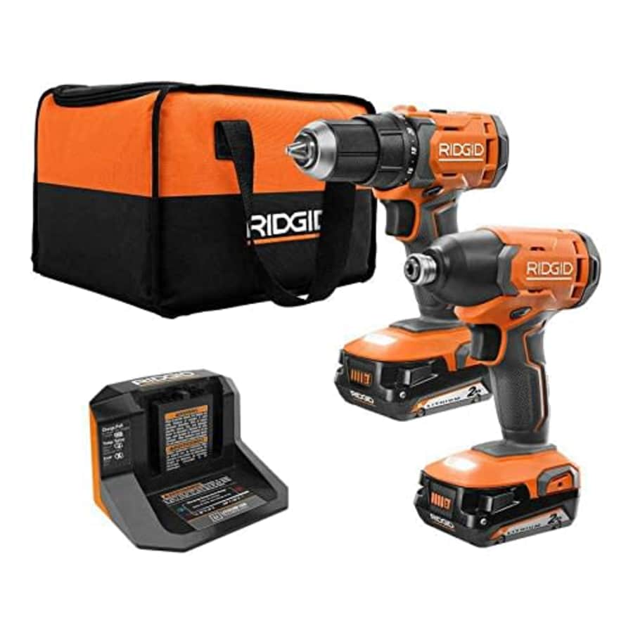 Ridgid 18V 2-Tool Combo Kit for $146