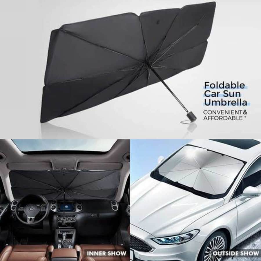 Foldable Car Sun Umbrella for $37