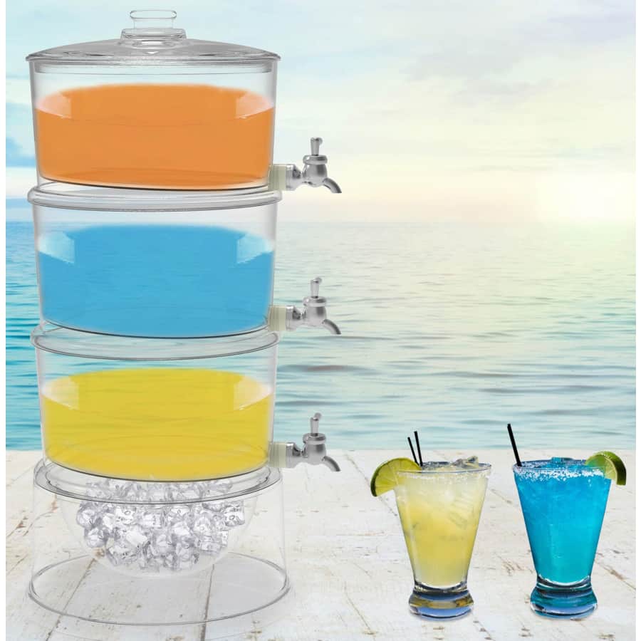 Classic Cuisine 2.6-Gallon 3-Tier Beverage Dispenser for $26 Classic Cuisine 2.6-Gallon 3-Tier Beverage Dispenser for $26