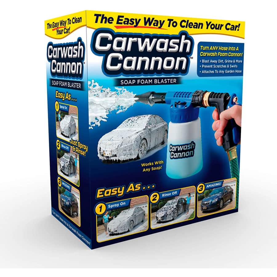 Ontel Carwash Cannon Soap Foam Blaster for $20