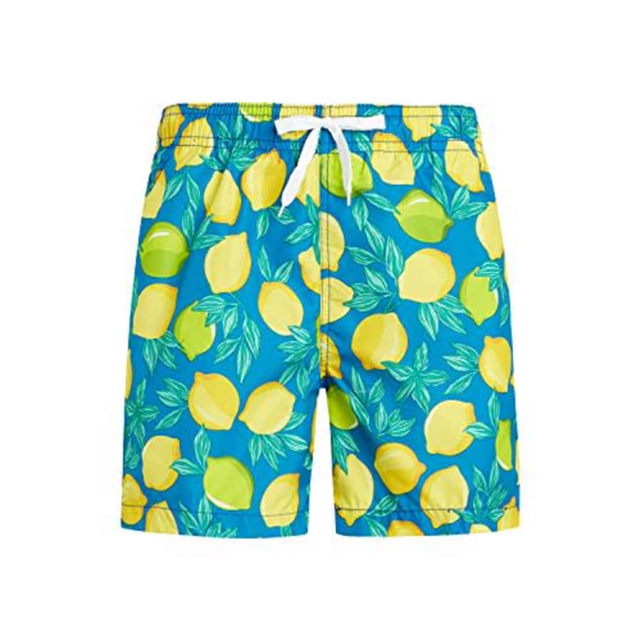 Kanu Surf Men's Monaco Swim Trunks, Lemons Royal, Small for $20 Kanu Surf Men's Monaco Swim Trunks, Lemons Royal, Small for $20