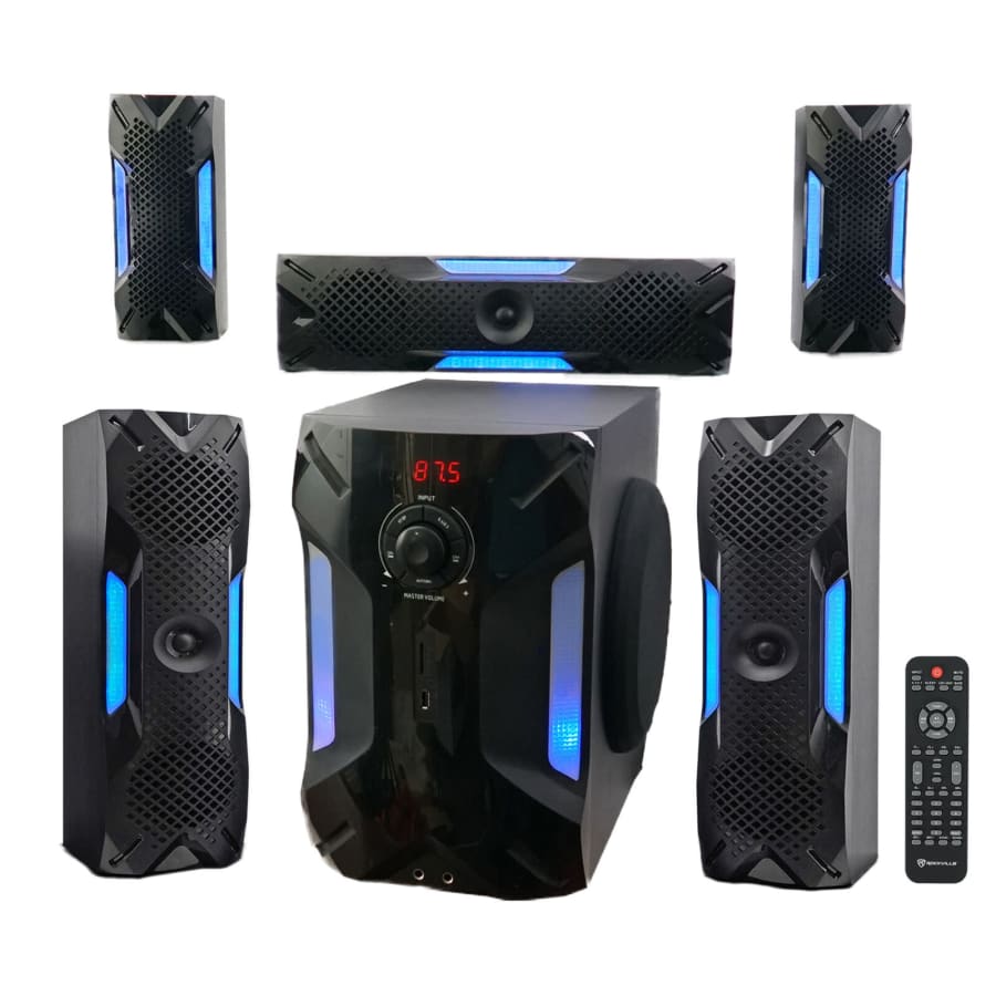 Rockville 5.1 Bluetooth Home Theater System for $160 Rockville 5.1 Bluetooth Home Theater System for $160