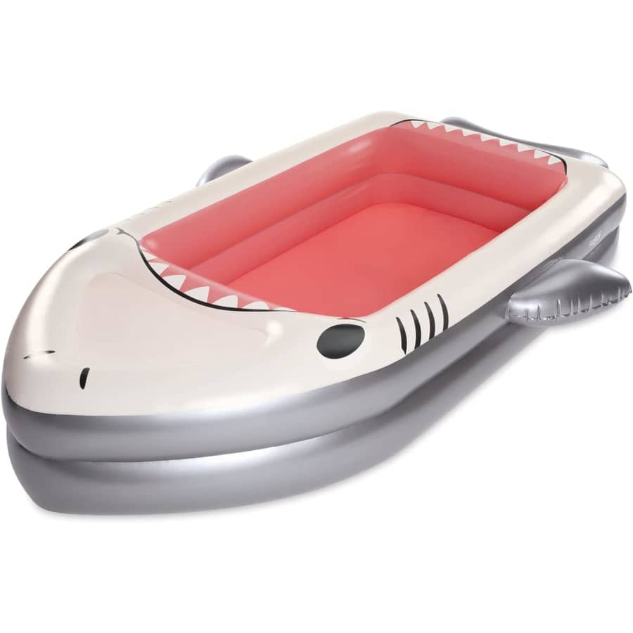 Funsicle 10ft Long Big Jaws Inflatable Pool for $33