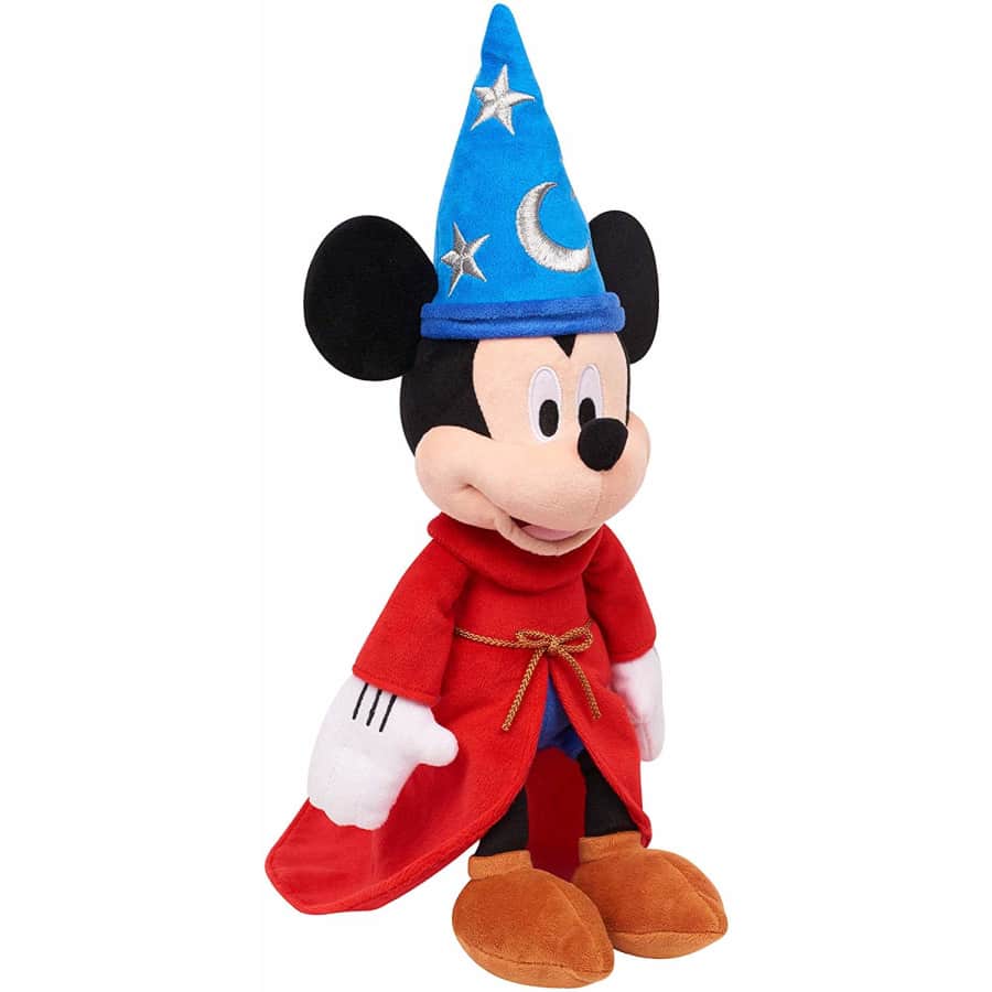 Disney Mickey Mouse 90th Ann. The Sorcerer's Apprentice 14" Musical Plush for $9 Disney Mickey Mouse 90th Ann. The Sorcerer's Apprentice 14" Musical Plush for $9