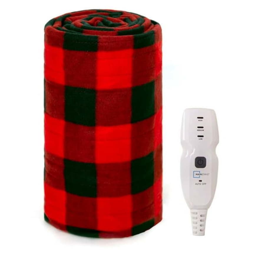 Mainstays Soft Fleece Electric Heated Throw Blanket for $18 Mainstays Soft Fleece Electric Heated Throw Blanket for $18
