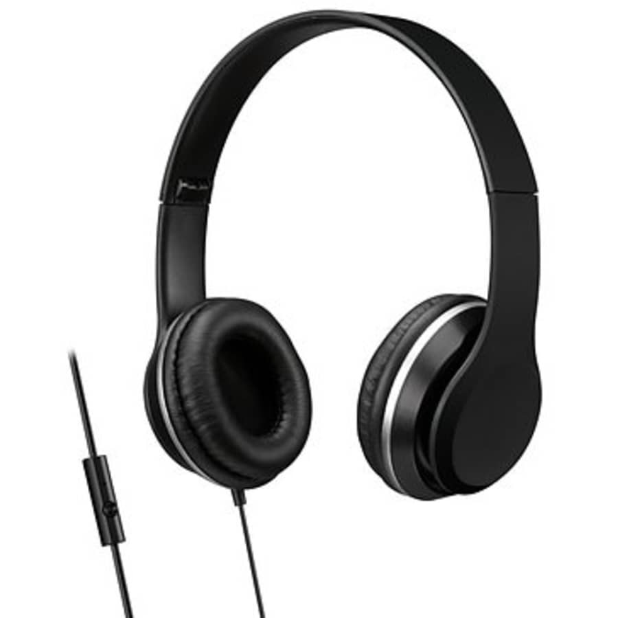 iLive Wired Headphones with Mic for $8
