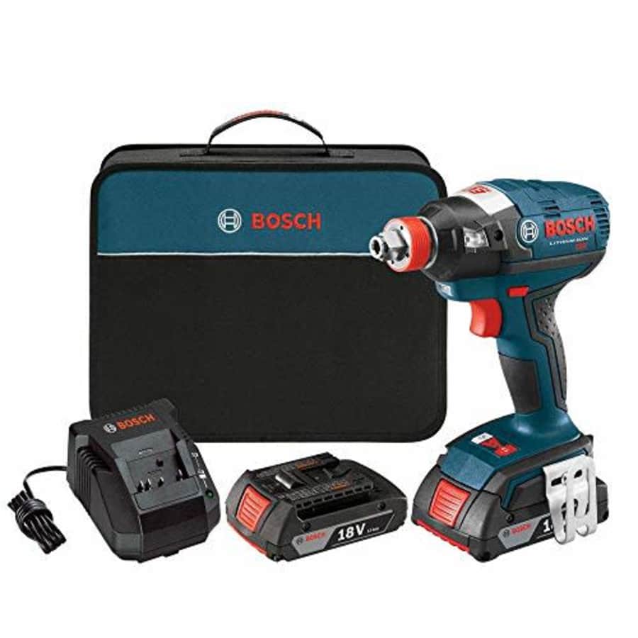Bosch IDH18202RT 18V Cordless Lithium-Ion Brushless Socket Ready Impact Driver Kit with Soft Case for $149