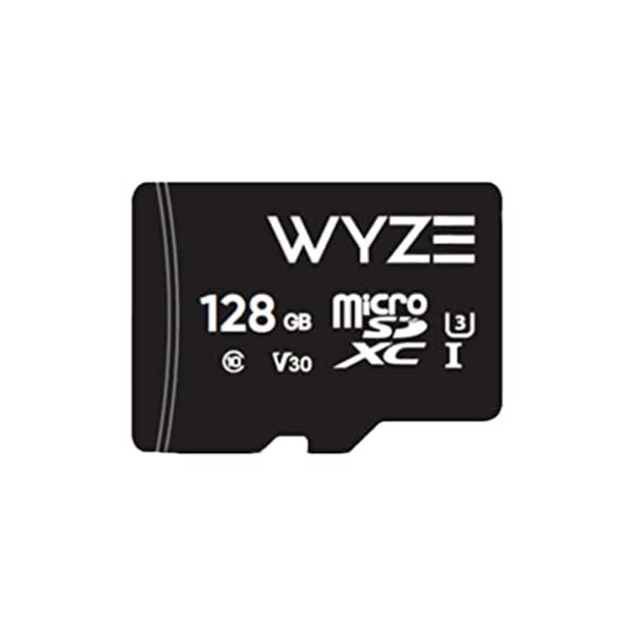 Wyze Expandable Storage 128GB MicroSDXC Card Class 10, Black for $20