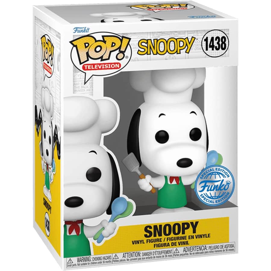 Funko Pop! Snoopy Chef Special Edition Figure for $14 Funko Pop! Snoopy Chef Special Edition Figure for $14